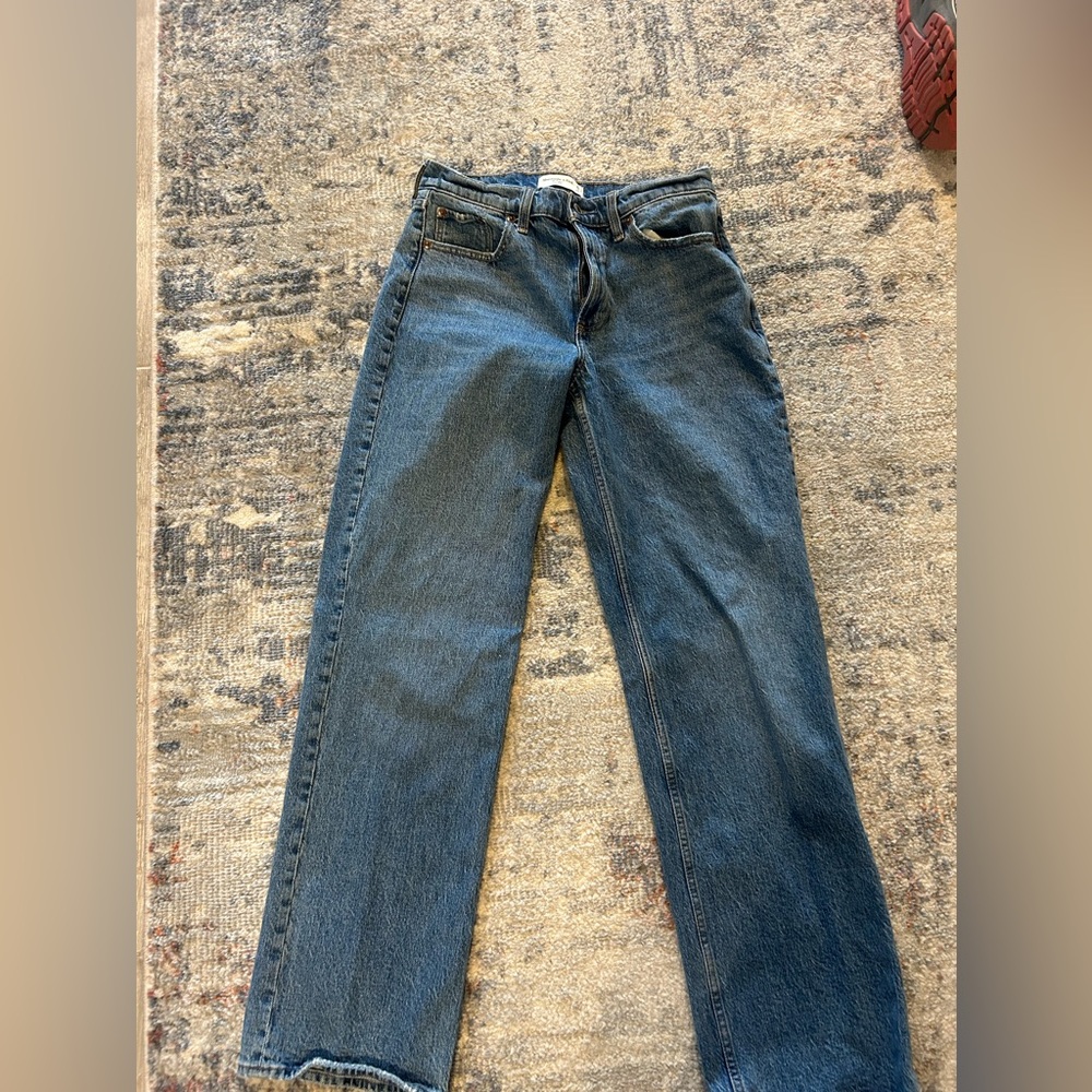 Abercrombie & Fitch Low rise baggy jean